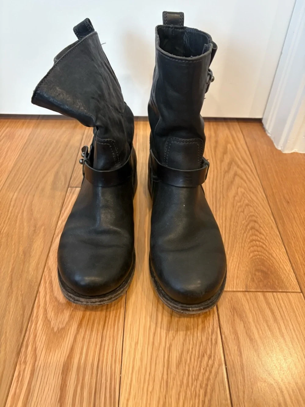 Rag and Bone Leather Moto Boots - Picture 4 of 8